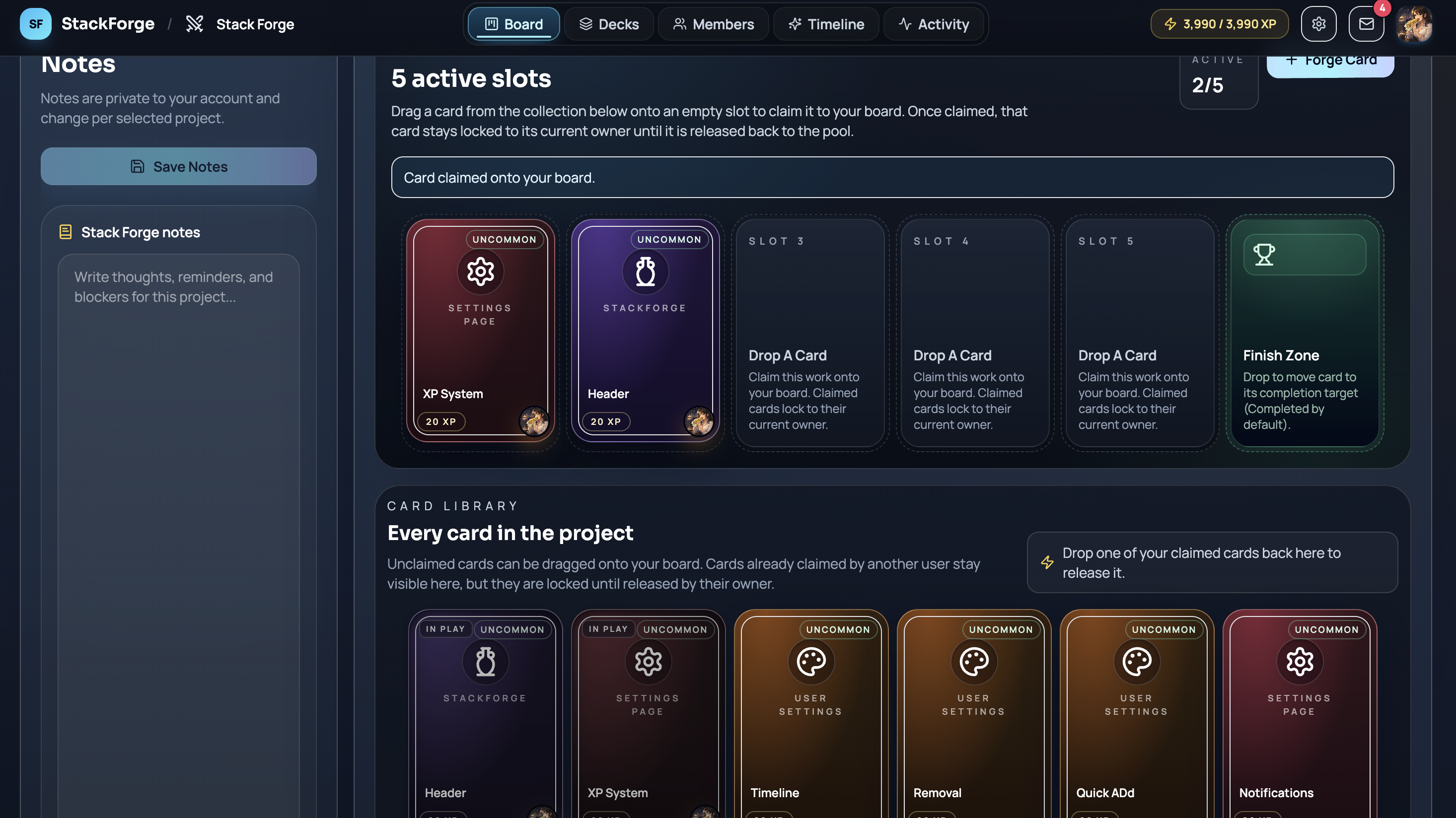 StackForge screenshot preview